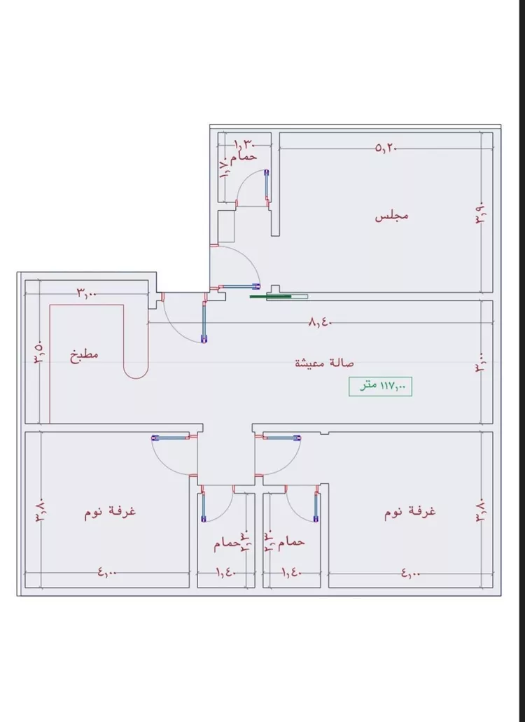 شقة للبيع في شارع السامر, حي الواحة, مدينة جدة, منطقة مكة المكرمة صورة 2