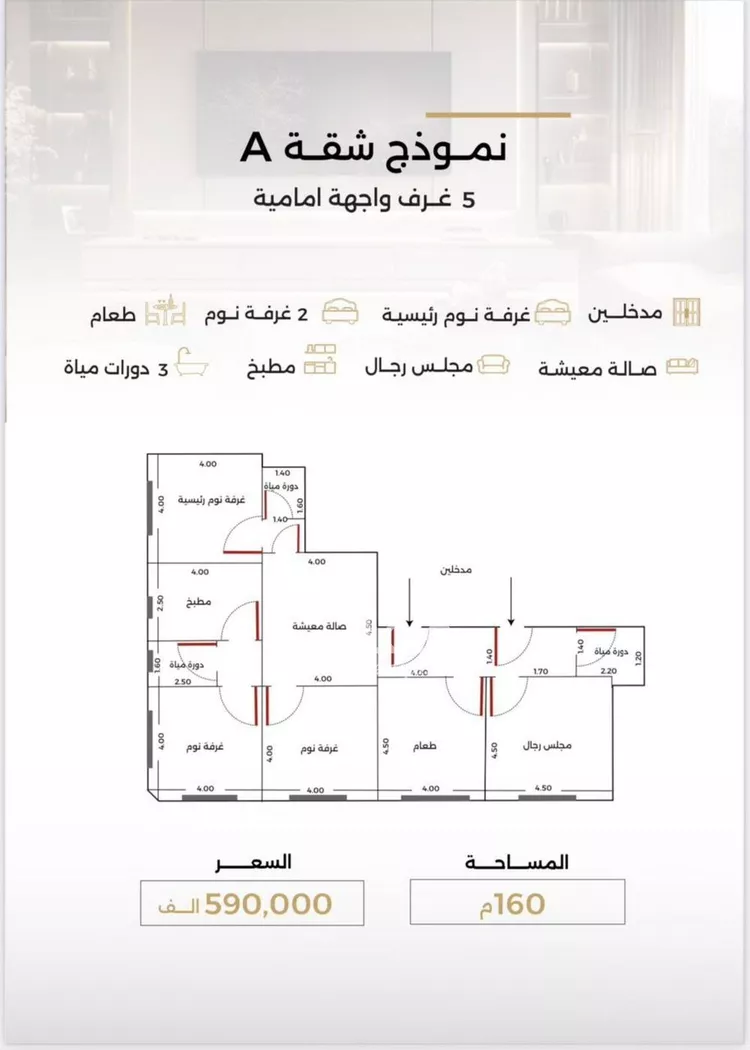 شقة للبيع في شارع الناصر بن الأحمر, حي الصفاء, مدينة جدة, منطقة مكة المكرمة صورة 2