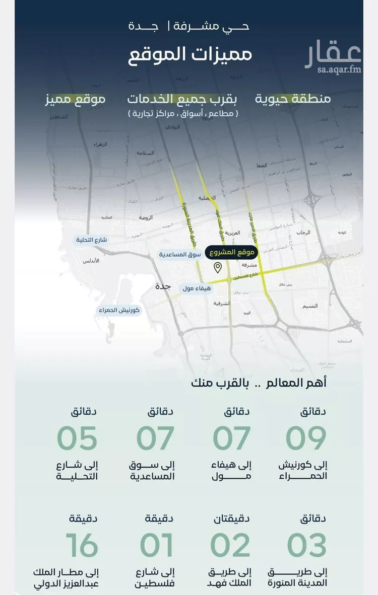 شقة للبيع في شارع جبل طارق, حي مشرفة, مدينة جدة, منطقة مكة المكرمة صورة 3