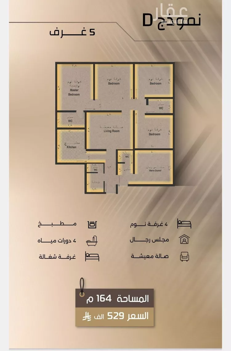 شقة للبيع في شارع زيد بن قيس, حي الفيصلية, مدينة جدة, منطقة مكة المكرمة صورة 5