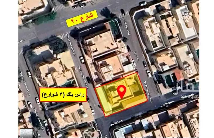 فيلا للبيع في شارع ابن ربيعة, حي الربوة, مدينة الرياض, منطقة الرياض