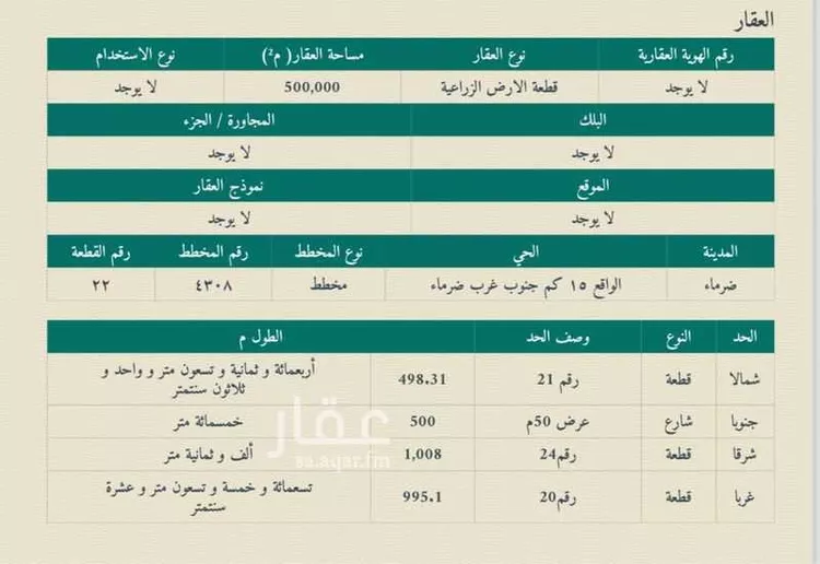 مزرعة للبيع في المشاعلة ، المزاحمية صورة 2