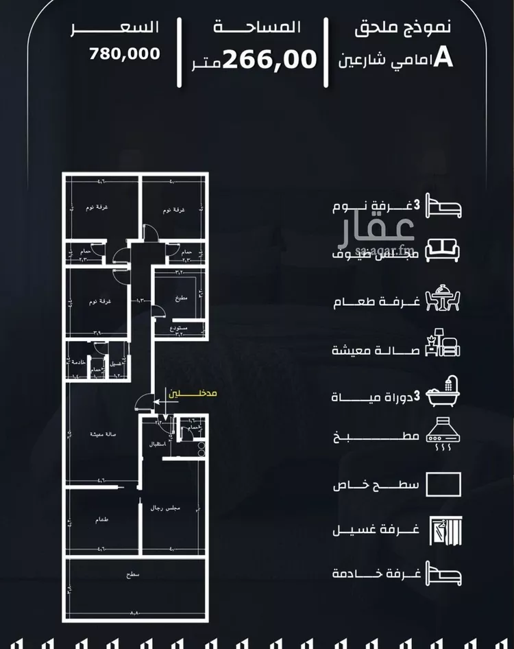 شقة للبيع في شارع عيسى الجرشي, حي الريان, مدينة جدة, منطقة مكة المكرمة صورة 3