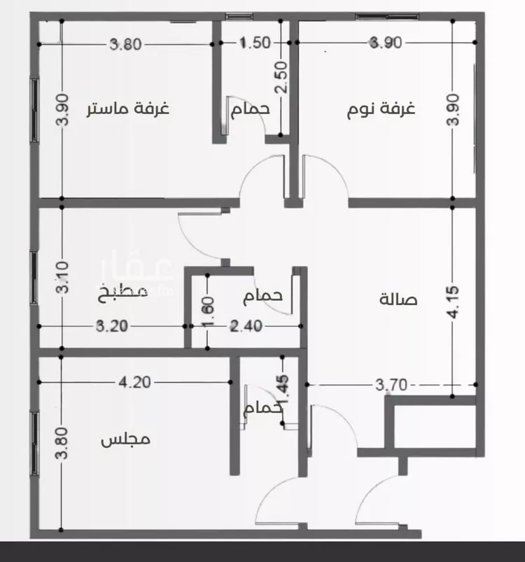 شقة للبيع في شارع عبدالرحمن الجرادي, حي النزهة, مدينة جدة, منطقة مكة المكرمة