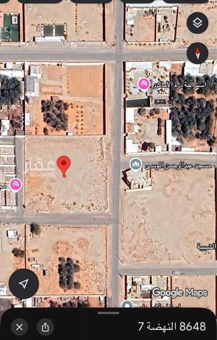 أرض للبيع في شارع النهضة 7, حي النهضة, مدينة الدلم, منطقة الرياض