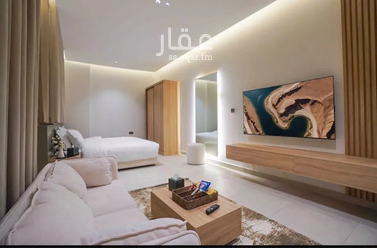 استديو مفروش للحجز في حي العارض ، الرياض ، منطقة الرياض صورة 3