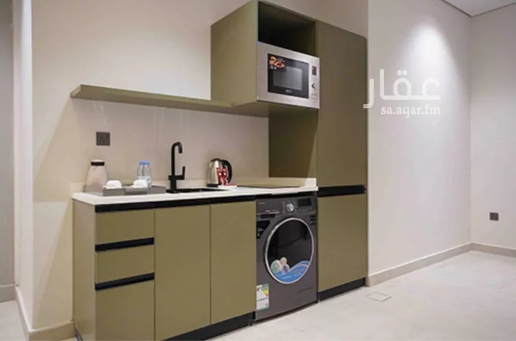 استديو مفروش للحجز في شارع اسماء بنت مالك ، حي العارض ، الرياض ، منطقة الرياض صورة 2