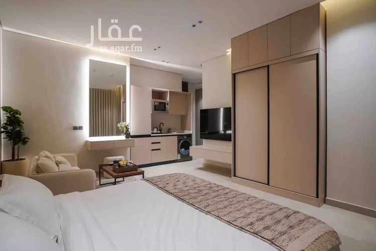 استديو مفروش للحجز في شارع اسماء بنت مالك ، حي العارض ، الرياض ، منطقة الرياض صورة 5