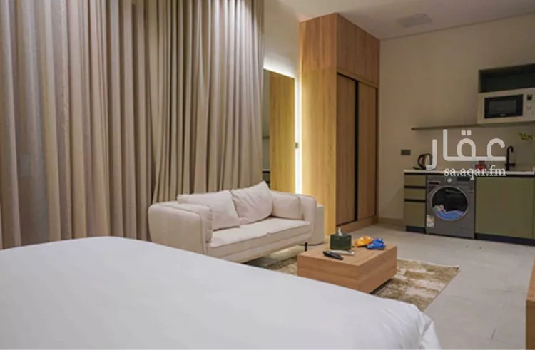 استديو مفروش للحجز في شارع اسماء بنت مالك ، حي العارض ، الرياض ، منطقة الرياض صورة 3