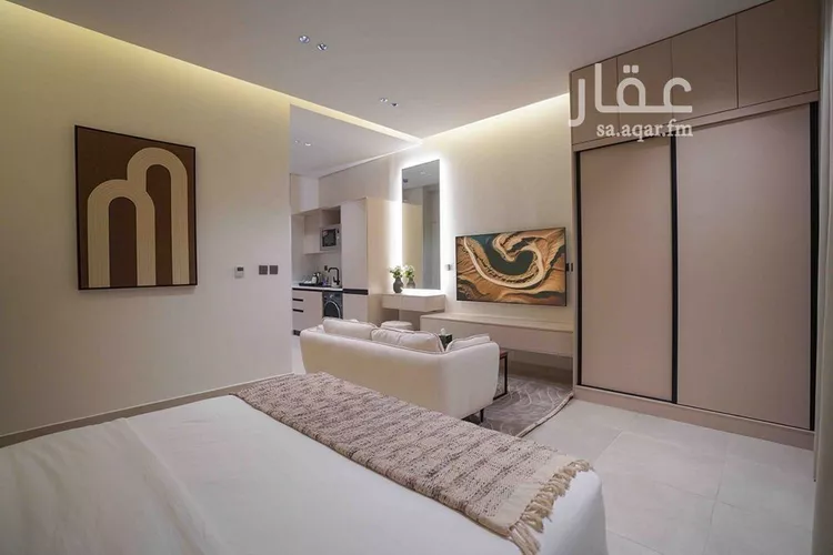 استديو مفروش للحجز في شارع اسماء بنت مالك ، حي العارض ، الرياض ، منطقة الرياض صورة 3