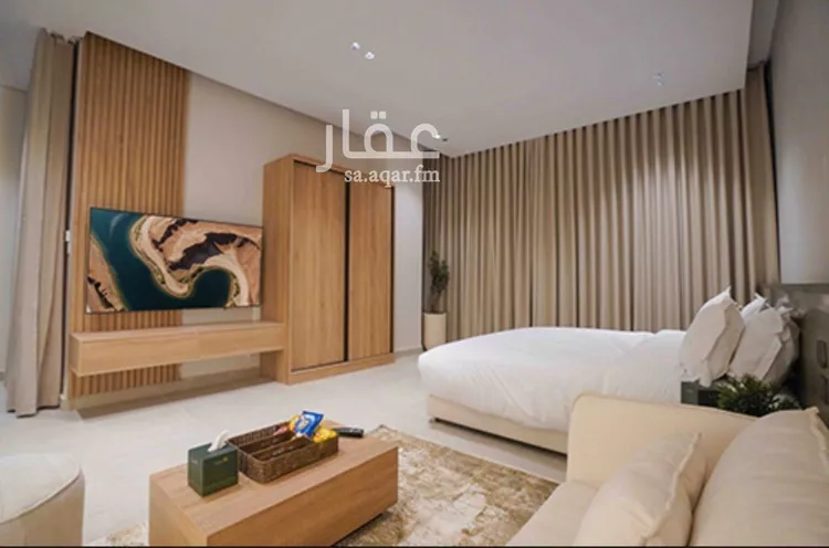 استديو مفروش للحجز في شارع اسماء بنت مالك ، حي العارض ، الرياض ، منطقة الرياض صورة 3