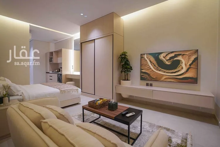 استديو مفروش للحجز في شارع اسماء بنت مالك ، حي العارض ، الرياض ، منطقة الرياض صورة 2