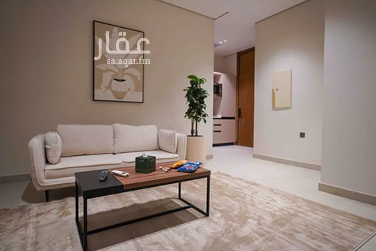 استديو مفروش للحجز في شارع اسماء بنت مالك ، حي العارض ، الرياض ، منطقة الرياض