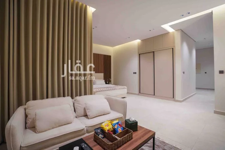 استديو مفروش للحجز في شارع اسماء بنت مالك ، حي العارض ، الرياض ، منطقة الرياض صورة 2