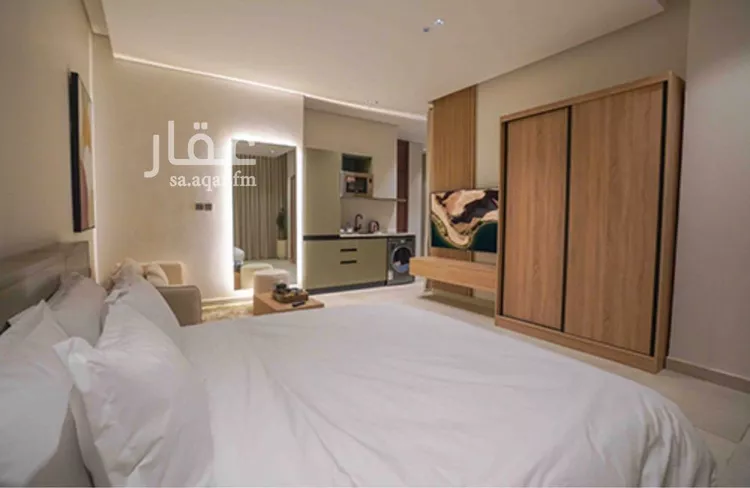 استديو مفروش للحجز في شارع اسماء بنت مالك ، حي العارض ، الرياض ، منطقة الرياض صورة 2