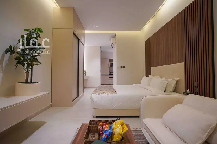 استديو مفروش للحجز في شارع اسماء بنت مالك ، حي العارض ، الرياض ، منطقة الرياض صورة 2