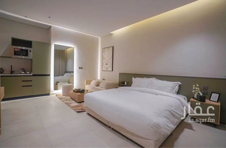 استديو مفروش للحجز في شارع اسماء بنت مالك ، حي النرجس ، الرياض ، منطقة الرياض صورة 2