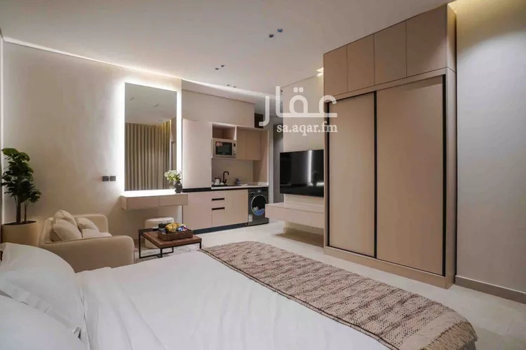 استديو مفروش للحجز في شارع اسماء بنت مالك ، حي العارض ، الرياض ، منطقة الرياض صورة 2