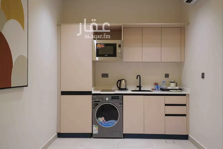 استديو مفروش للحجز في شارع اسماء بنت مالك ، حي العارض ، الرياض ، منطقة الرياض