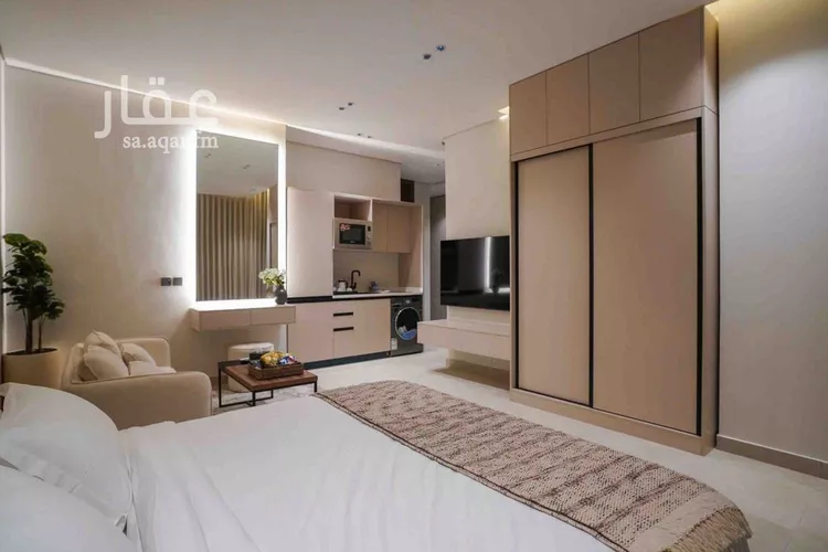 استديو مفروش للحجز في شارع اسماء بنت مالك ، حي العارض ، الرياض ، منطقة الرياض صورة 5