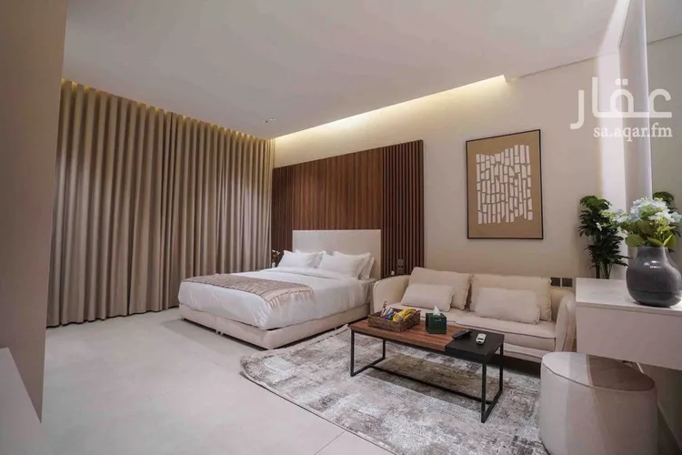 استديو مفروش للحجز في شارع اسماء بنت مالك ، حي العارض ، الرياض ، منطقة الرياض