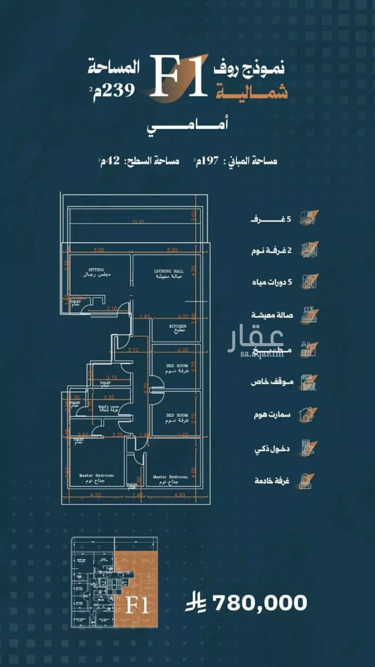 شقة للبيع في شارع أحمد الواسطي, حي الربوة, مدينة جدة, منطقة مكة المكرمة