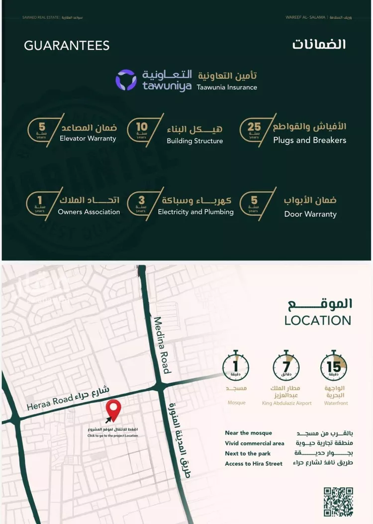 شقة للبيع في شارع علي افندي جميل, حي السلامة, مدينة جدة, منطقة مكة المكرمة