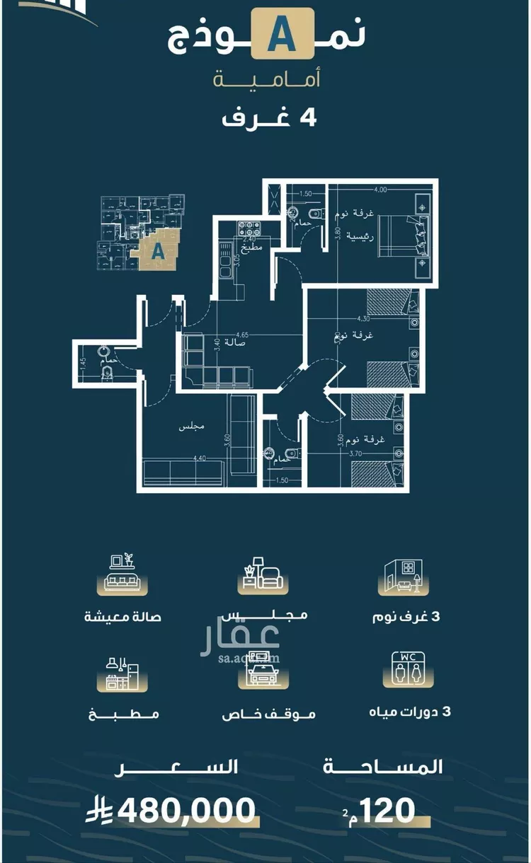 شقة للبيع في شارع حميد البوعزاوي, حي النسيم, مدينة جدة, منطقة مكة المكرمة صورة 5