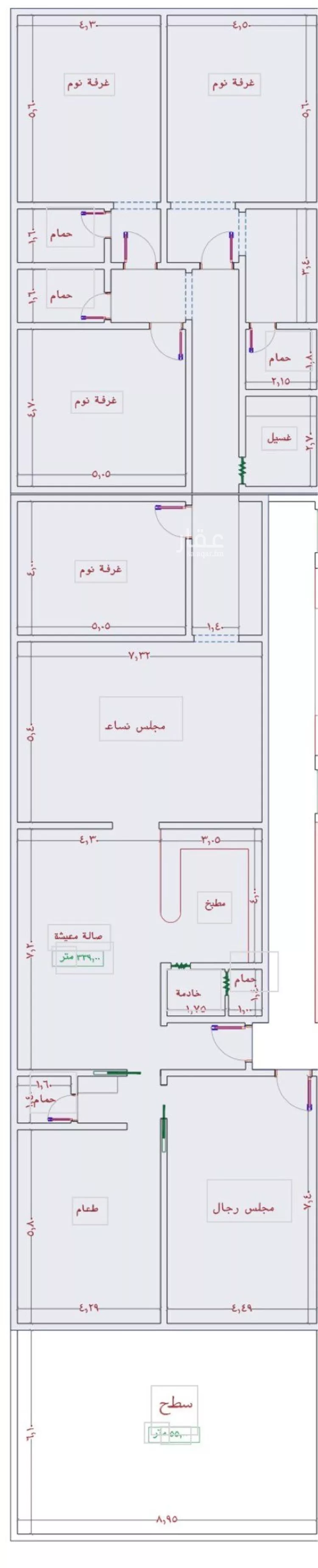 شقة للبيع في شارع عمر الخردلي, حي الجامعة, مدينة جدة, منطقة مكة المكرمة