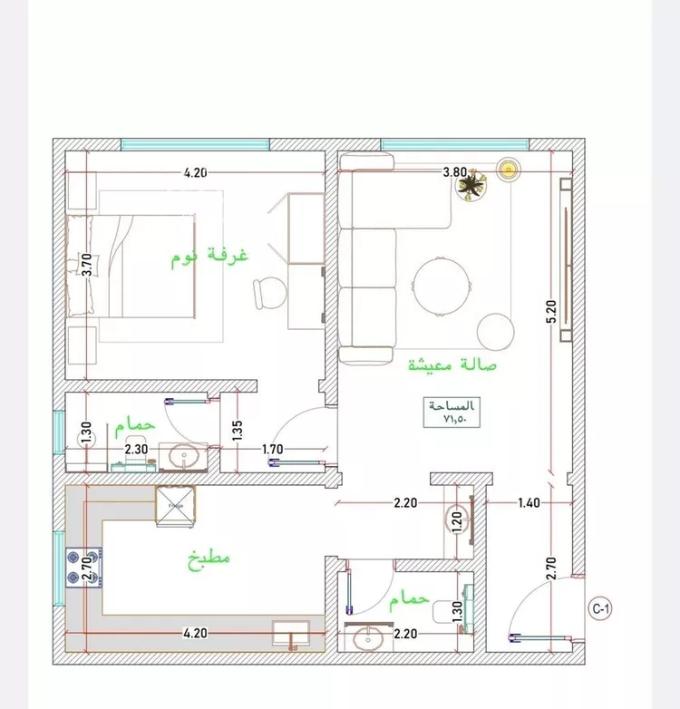 شقة للبيع في شارع البثنة, حي الفيحاء, مدينة جدة, منطقة مكة المكرمة صورة 2