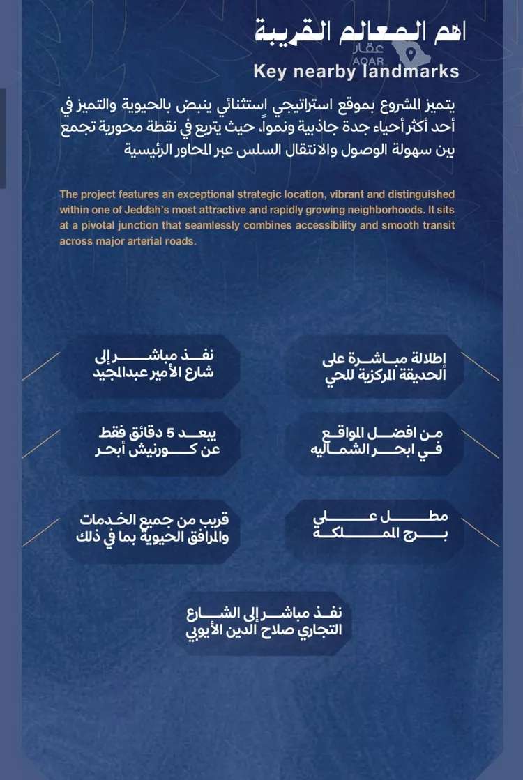 شقة للبيع في شارع صالح الرشيد, حي الياقوت, مدينة جدة, منطقة مكة المكرمة 2