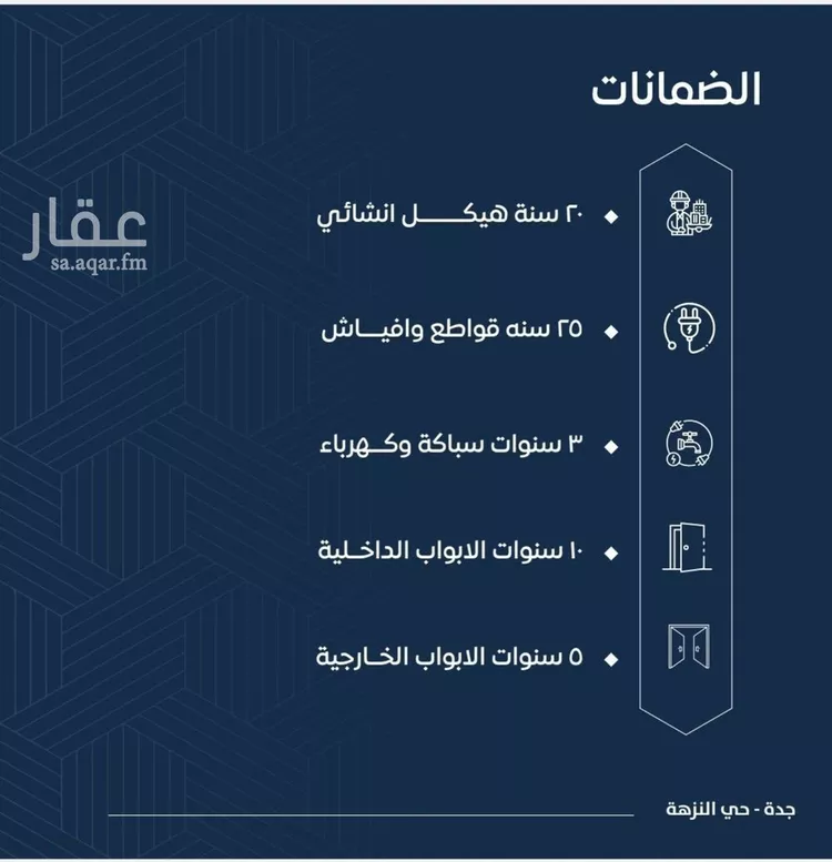 شقة للبيع في شارع طريق الملك فهد فرعي, حي النزهة, مدينة جدة, منطقة مكة المكرمة صورة 3