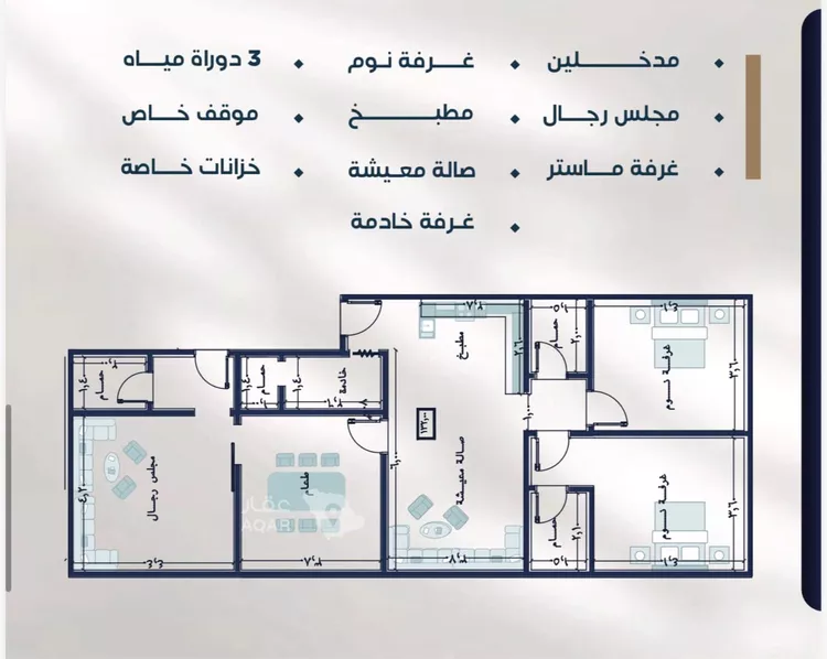 شقة للبيع في حي النزهة, مدينة جدة, منطقة مكة المكرمة