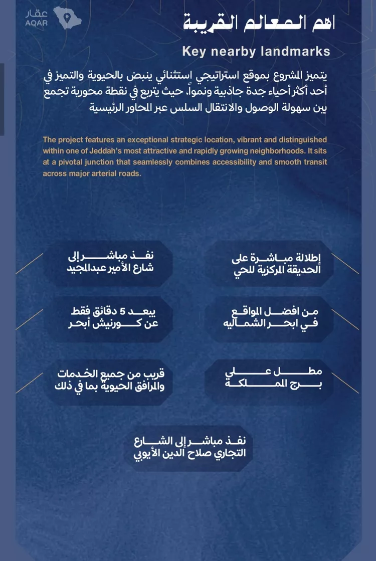 شقة للبيع في حي الياقوت, مدينة جدة, منطقة مكة المكرمة 2