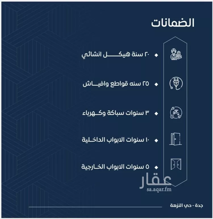 شقة للبيع في شارع عبدالعزيز الخياري, حي النزهة, مدينة جدة, منطقة مكة المكرمة صورة 2