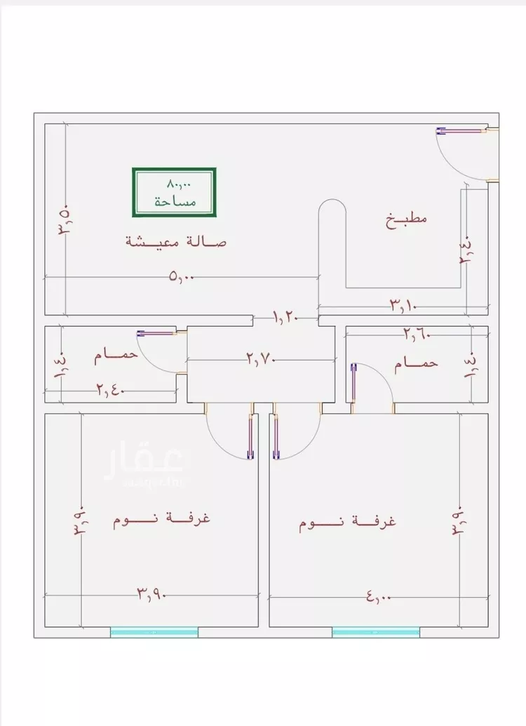 شقة للبيع في شارع سليمان السرقسطي, حي الصواري, مدينة جدة, منطقة مكة المكرمة صورة 3