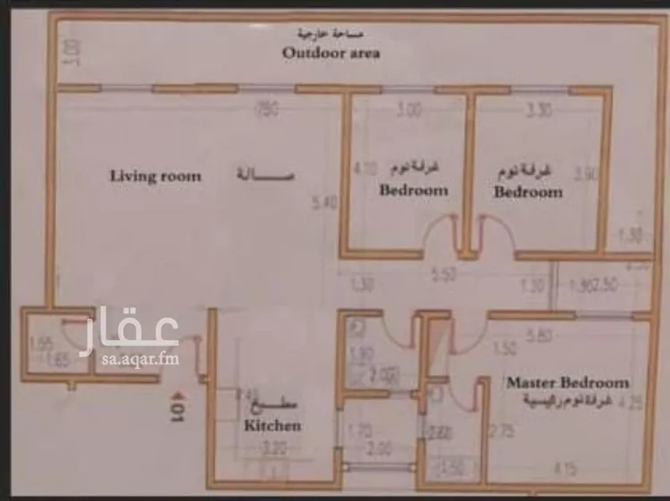 شقة للإيجار في شارع رقم 408, حي الملقا, مدينة الرياض, منطقة الرياض صورة 3