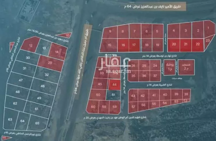 أرض للبيع في شارع عبدالرحمن الحاطبي, حي جبل عير, مدينة المدينه المنوره, منطقة المدينة المنورة صورة 2