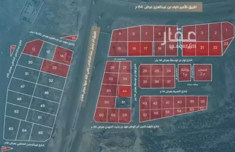 أرض للبيع في شارع سويد بن عبدالعزيز, حي جبل عير, مدينة المدينه المنوره, منطقة المدينة المنورة صورة 2