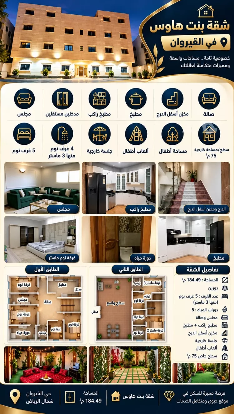 Apartment for Sale in Riyadh Al Qirawan