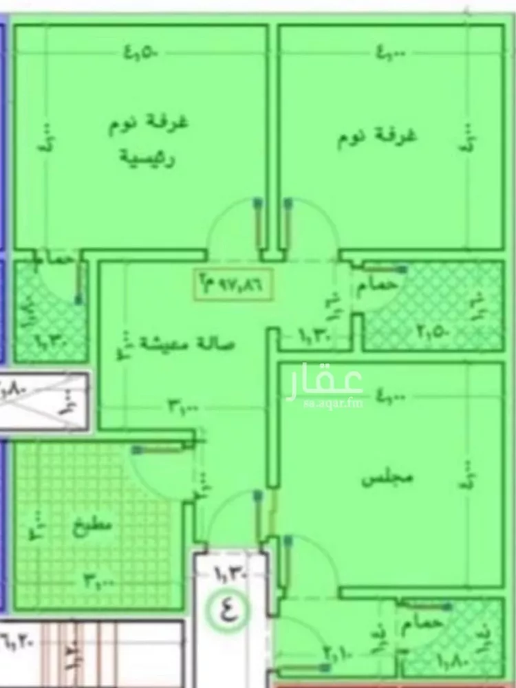 شقة للبيع في شارع المنار 12, حي المنار, مدينة جدة, منطقة مكة المكرمة صورة 4