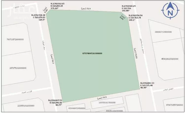 Land for Rent in Jeddah Al Marwah