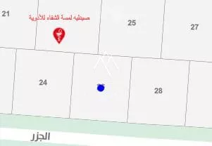 أرض للبيع في شارع الجزر, حي الضلفعه, مدينة الضلفعه, منطقة القصيم