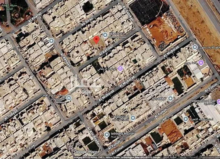 أرض للبيع في شارع الرافدة, حي النهضة, مدينة الرياض, منطقة الرياض صورة 4