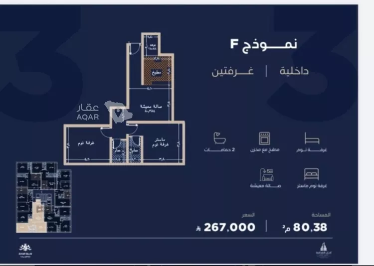 شقة للبيع في شارع أبي رافع الصائغ, حي الياقوت, مدينة جدة, منطقة مكة المكرمة 4