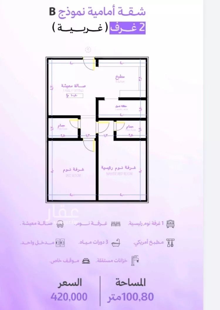 شقة للبيع في شارع الساره, حي أبحر الجنوبية, مدينة جدة, منطقة مكة المكرمة 6
