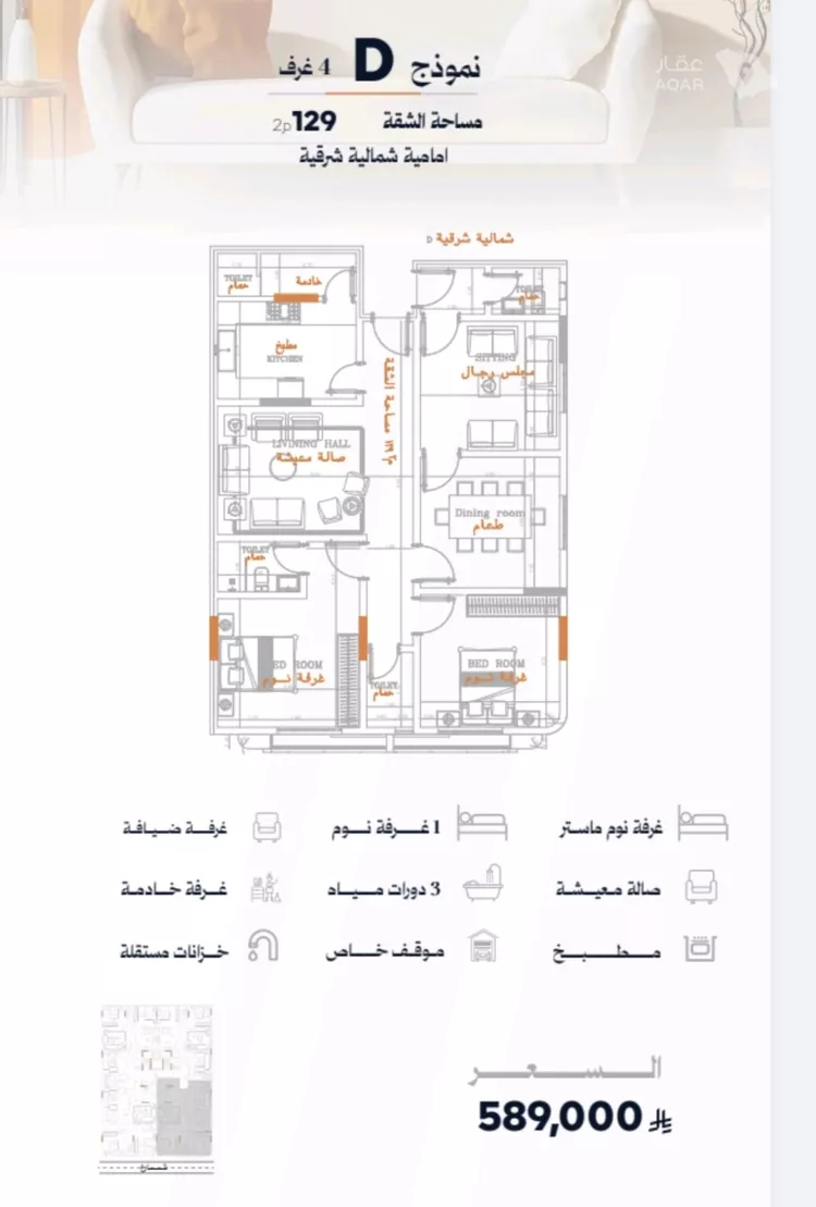 شقة للبيع في شارع ايمن ابن خريم, حي الصفاء, مدينة جدة, منطقة مكة المكرمة 2