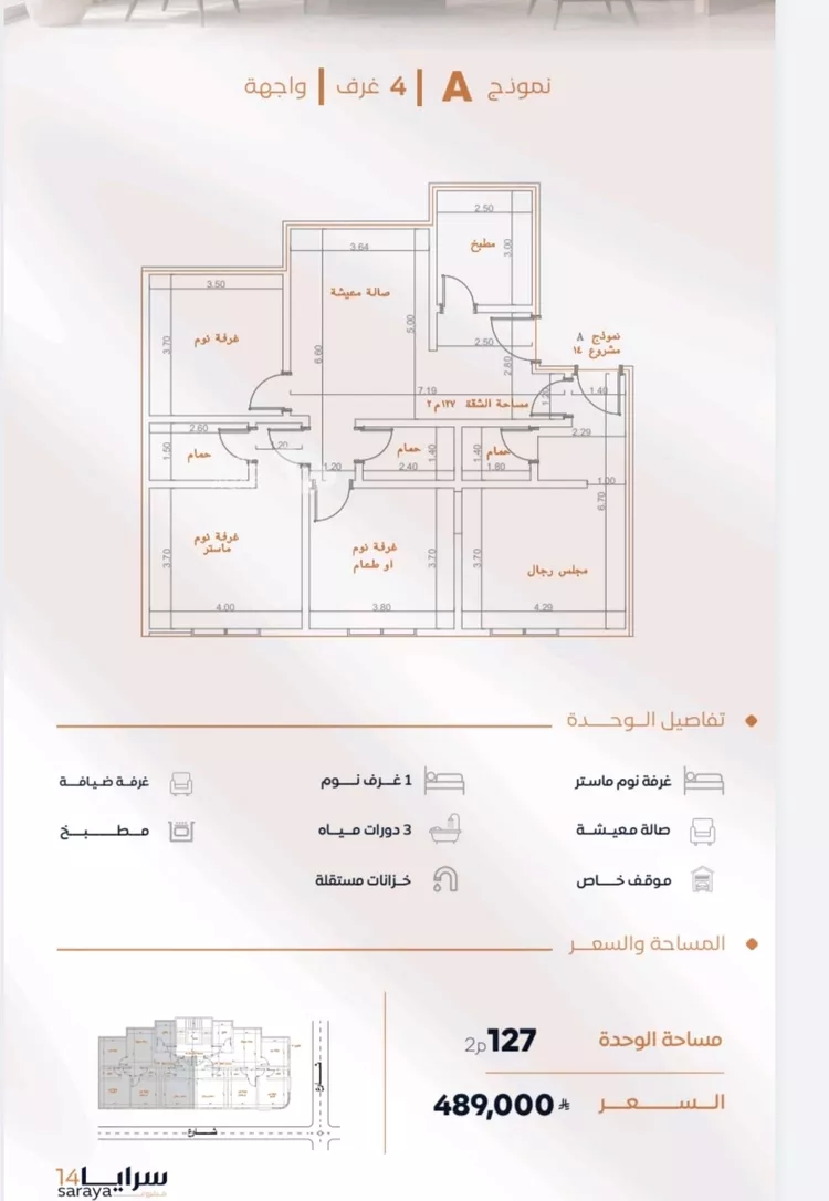 شقة للبيع في شارع ابن عماد البحراني, حي الصفاء, مدينة جدة, منطقة مكة المكرمة 2