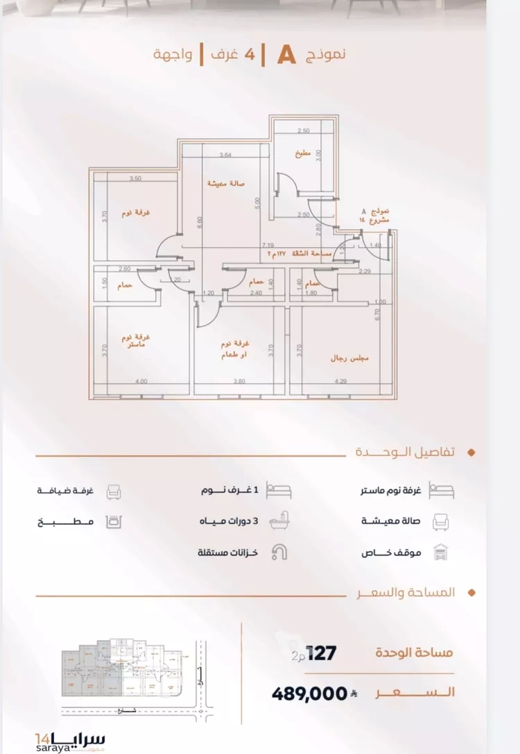 شقة للبيع في شارع ابن عماد البحراني, حي الصفاء, مدينة جدة, منطقة مكة المكرمة 2