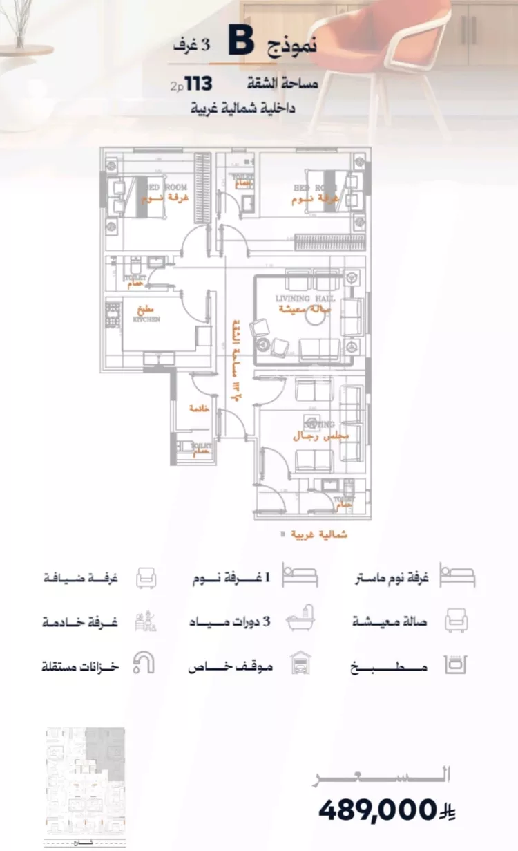 شقة للبيع في شارع الامير ماجد فرعي, حي الصفاء, مدينة جدة, منطقة مكة المكرمة 2